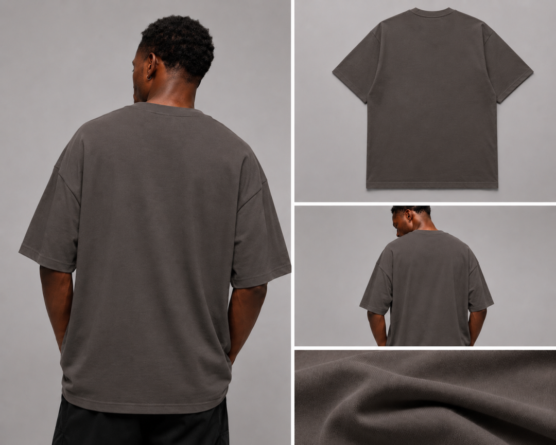 Oversized Suedine Premium — Neymar Legacy Marrom  — foto 3