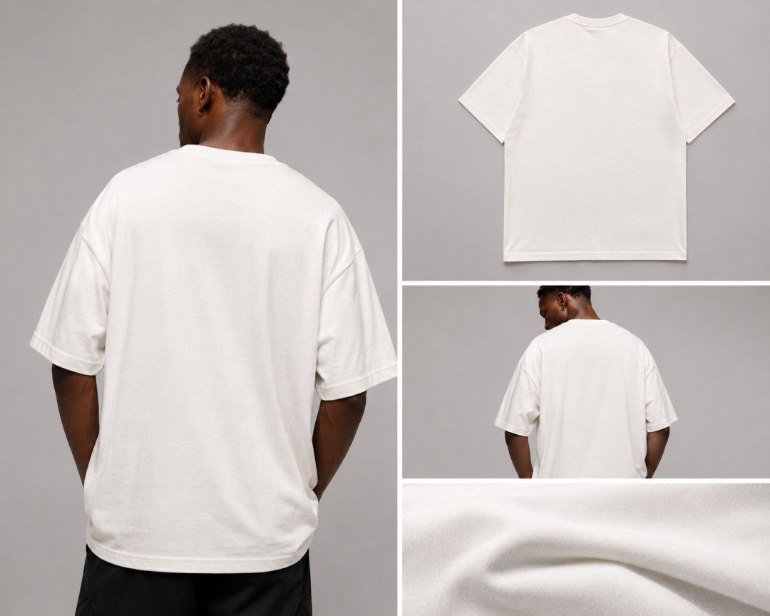 Oversized Suedine Premium — Neymar Legacy Off White  — foto 3